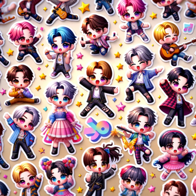 Catégorie Stickers KPOP