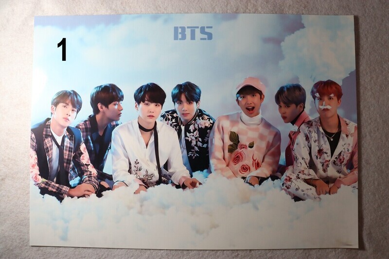 Posters BTS - 12 Modèles Uniques