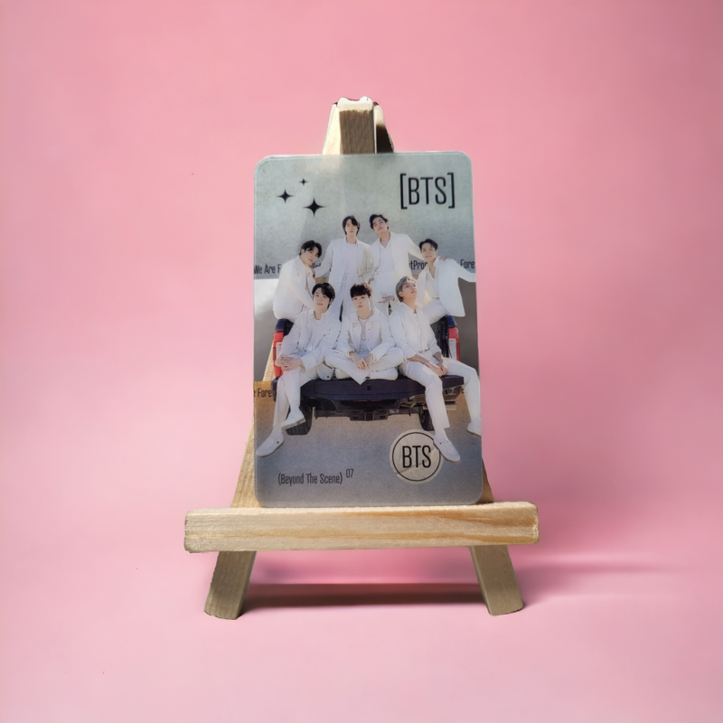 Cartes Transparentes BTS - 24 Modèles Uniques