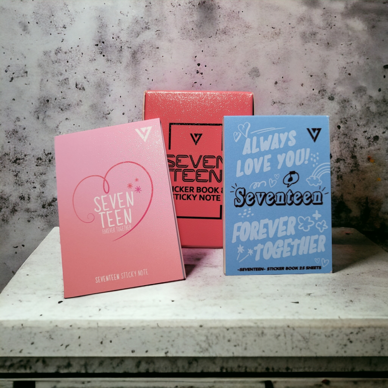 Kit SEVENTEEN Livret de Notes et Stickers