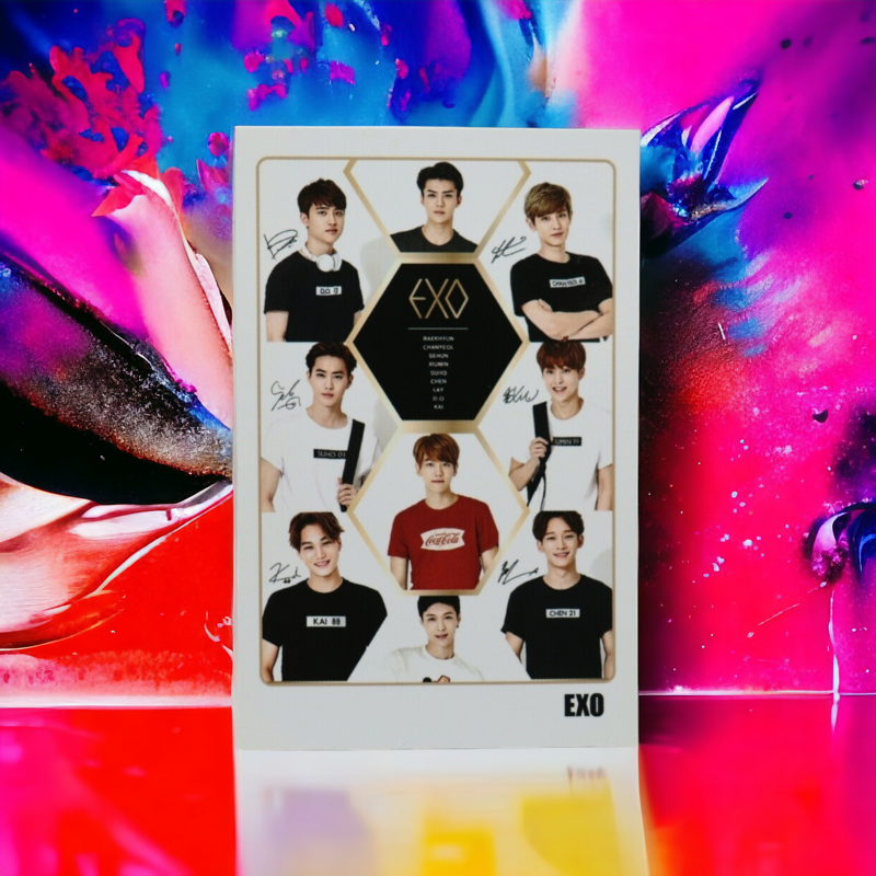 Photocards EXO Série 4 - 11 Modèles Uniques