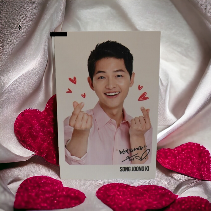 Photocards SONG JOONG KI Série 1 - 18 Modèles Uniques