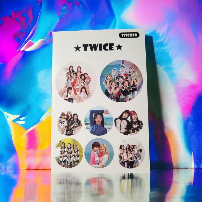 Stickers TWICE - 5 Modèles Uniques