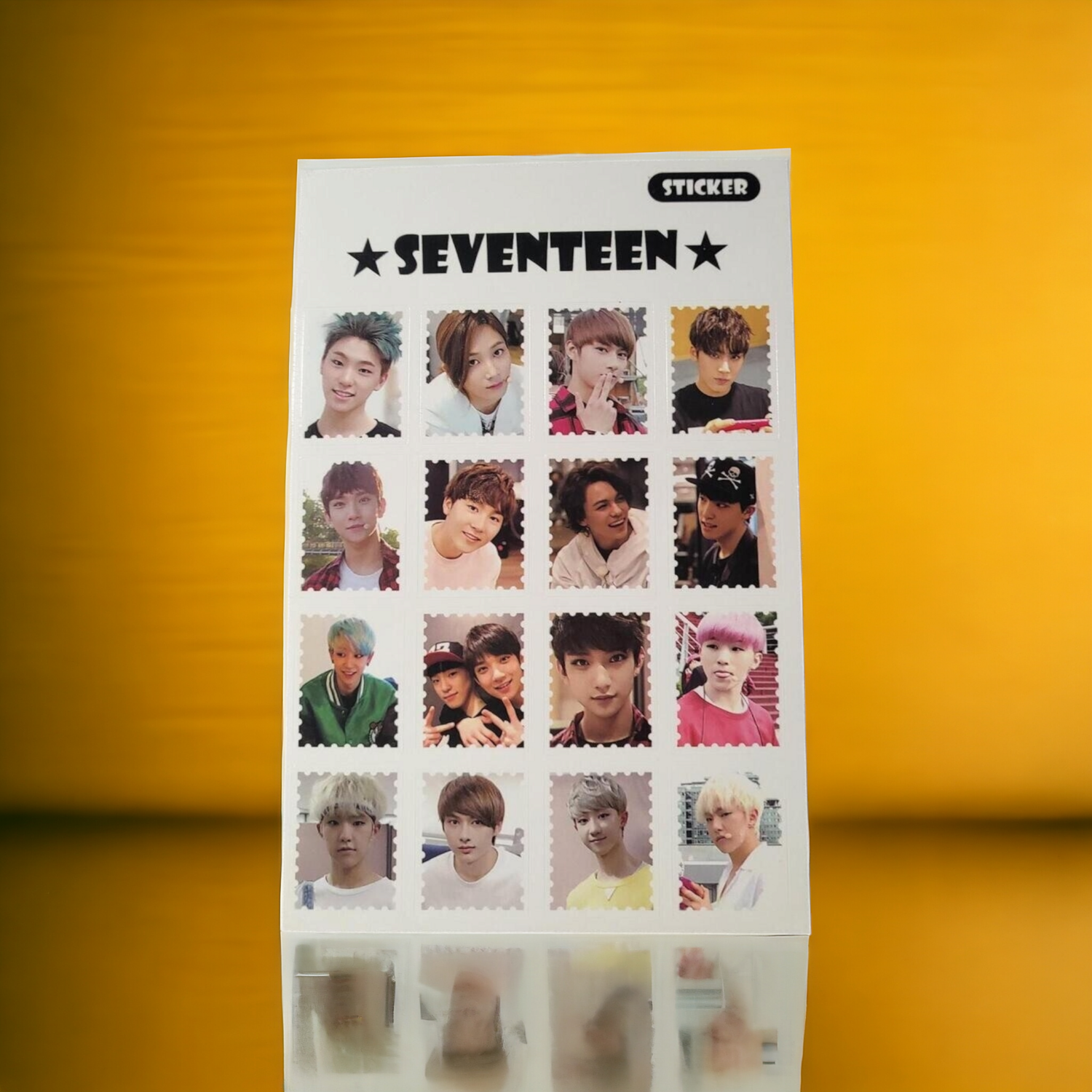 Stickers SEVENTEEN - 3 Modèles Uniques