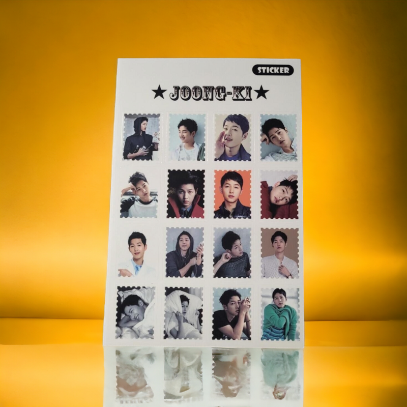 Stickers SONG JOONG KI - 3 Modèles Uniques