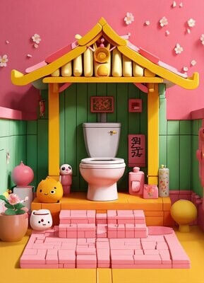 Mr. Toilet House à Suwon Corée du Sud