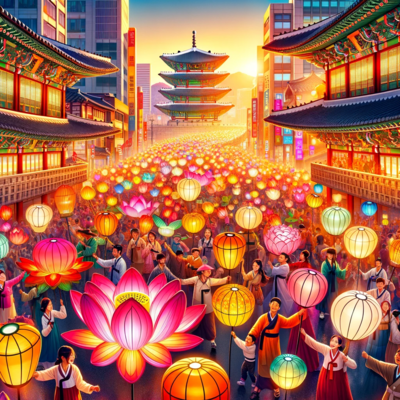 Yeun Deung Hoe :Festival des lanternes de lotus à Séoul