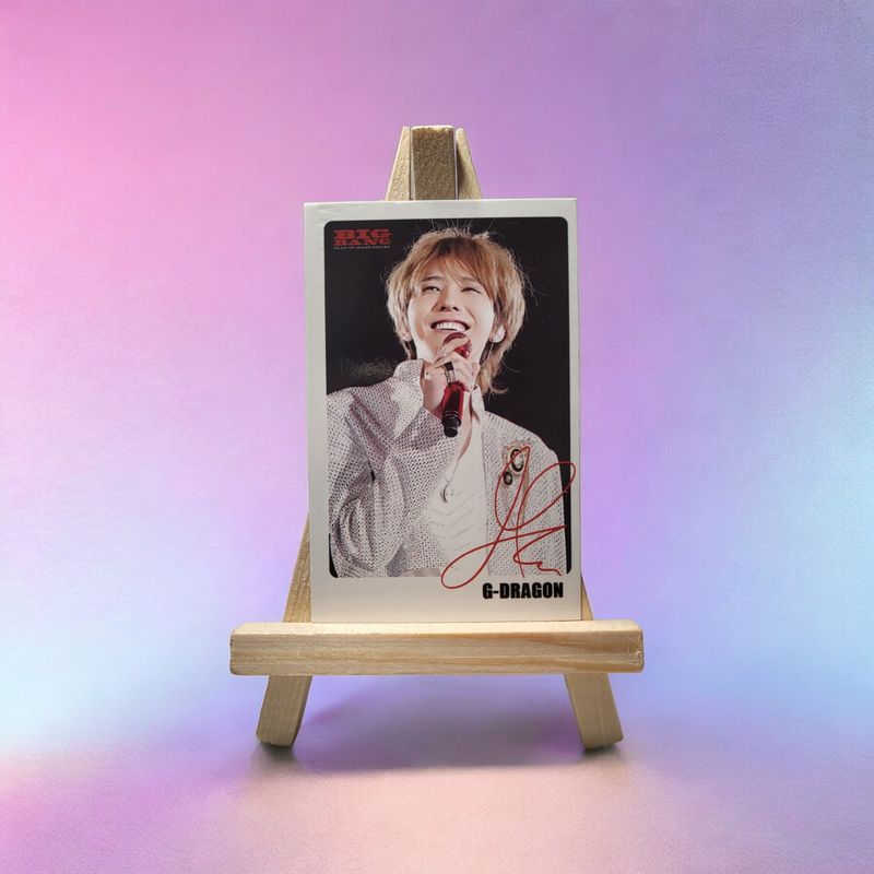 Photocards G-DRAGON Série 1 - 11 Modèles Uniques