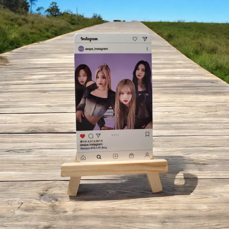 Photocards Insta AESPA Série 2 - 15 Modèles Uniques