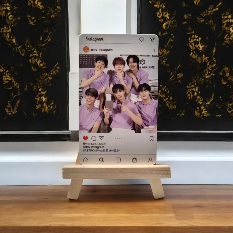 Photocards Insta ASTRO Série 2 - 15 Modèles Uniques