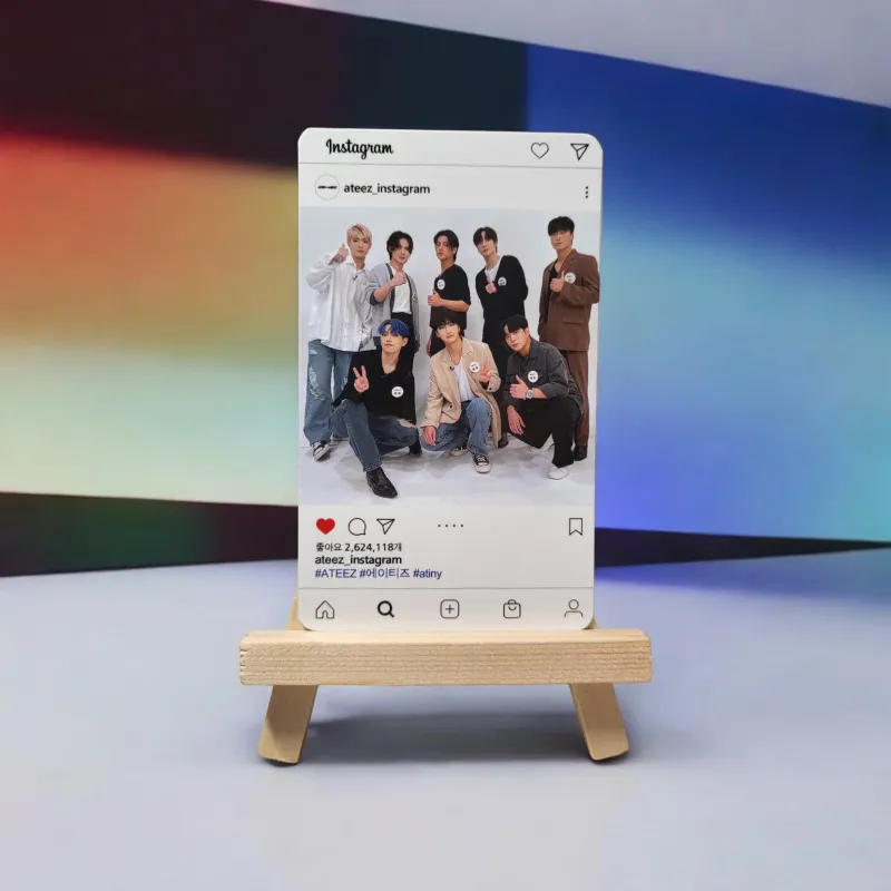 Photocards Insta ATEEZ Série 2 - 15 Modèles Uniques