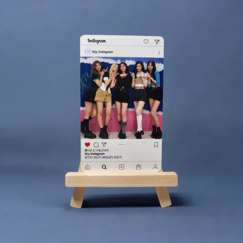 Photocards Insta ITZY Série 2 - 15 Modèles Uniques