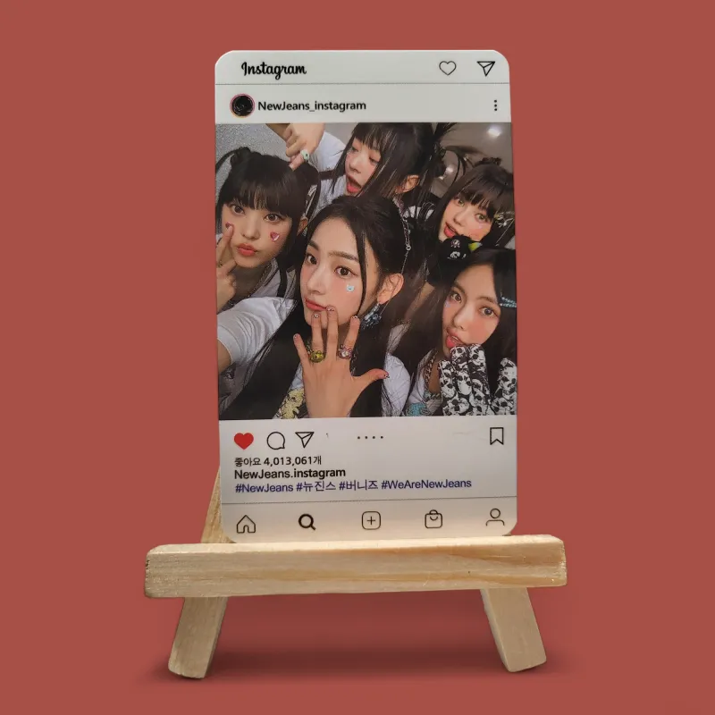 Photocards Insta NEWJEANS Série 2 - 15 Modèles Uniques