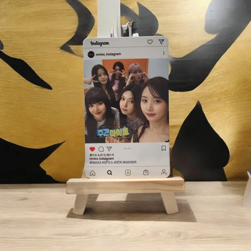 Photocards Insta NMIXX Série 1 - 15 Modèles Uniques