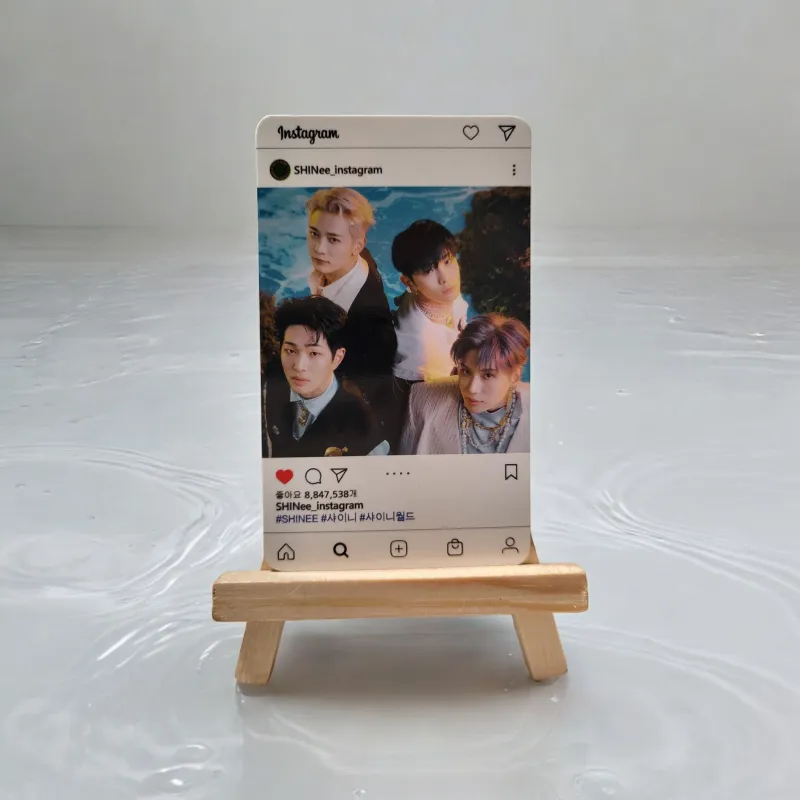 Photocards Insta SHINEE Série 2 - 15 Modèles Uniques