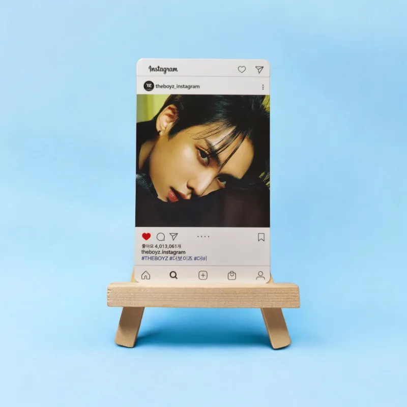 Photocards Insta THE BOYZ Série 2 - 15 Modèles Uniques