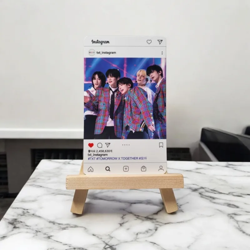 Photocards Insta TOMORROW X TOGETHER TXT Série 1 - 15 Modèles Uniques