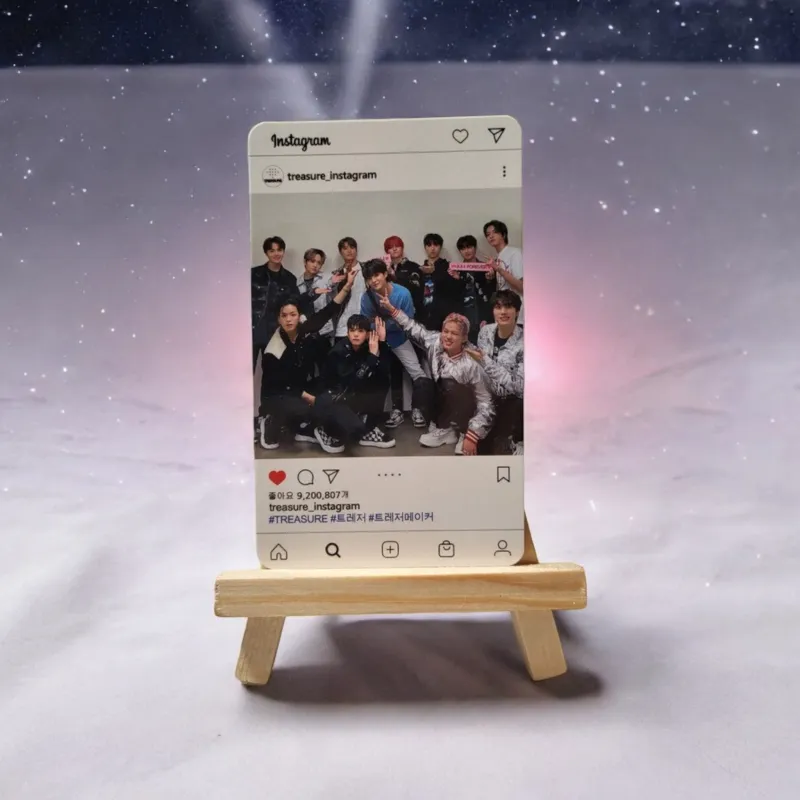 Photocards Insta TREASURE Série 2 - 15 Modèles Uniques