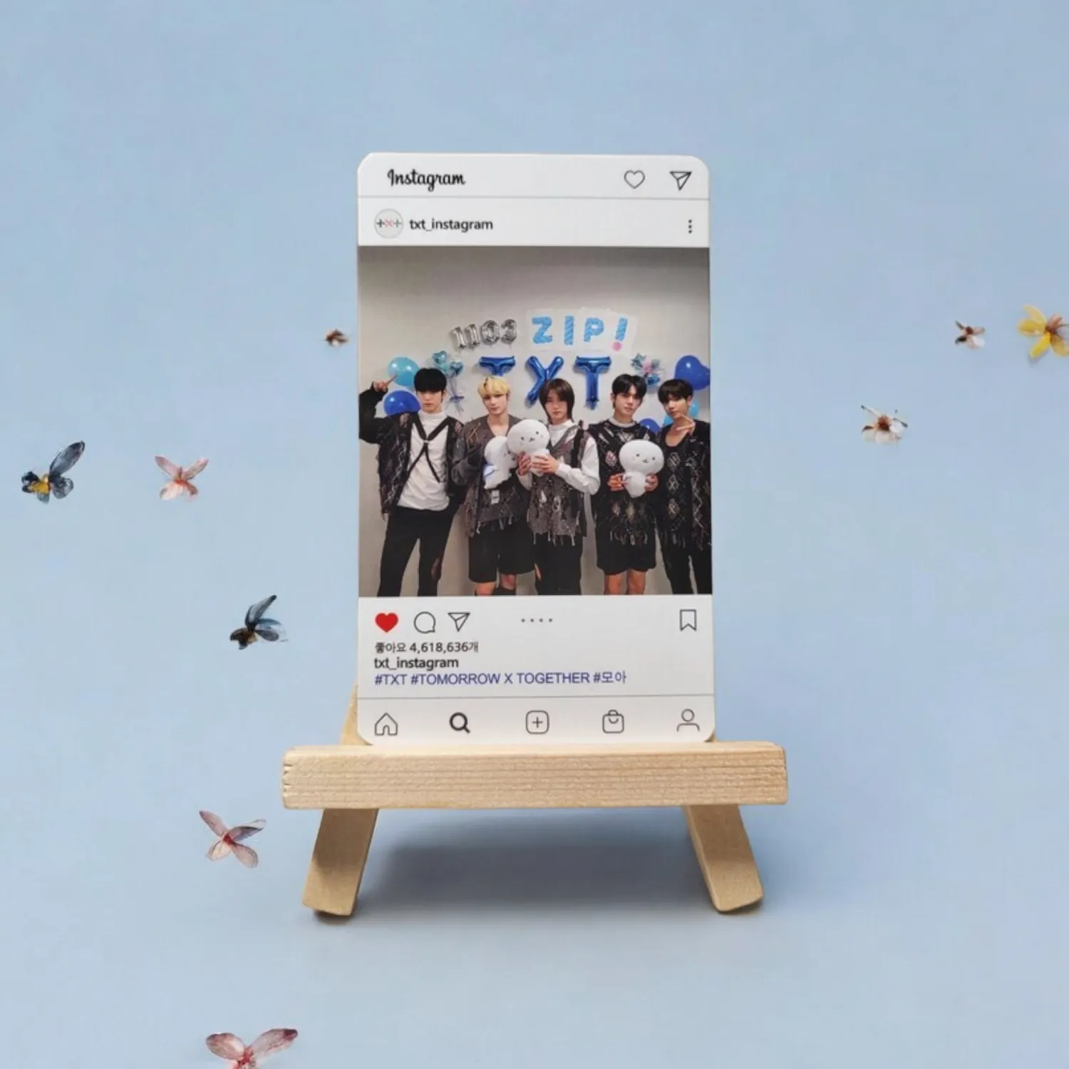 Photocards Insta TOMORROW X TOGETHER TXT Série 2 - 15 Modèles Uniques