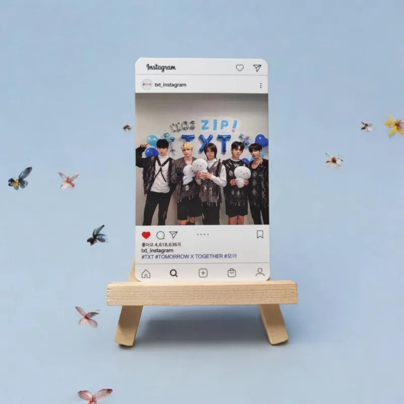 Photocards Insta TOMORROW X TOGETHER TXT Série 2 - 15 Modèles Uniques