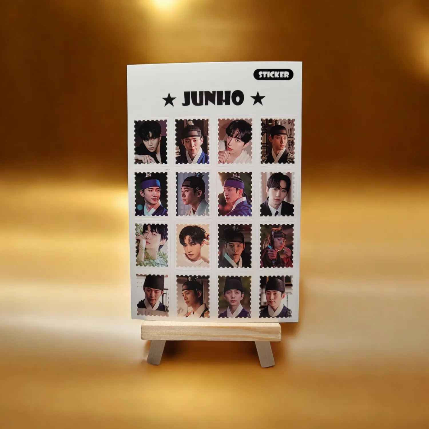 Stickers LEE JUNHO - 3 Modèles Uniques