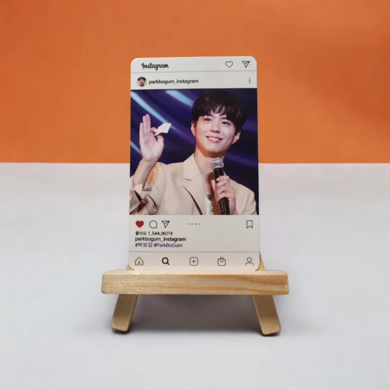 Photocards Insta PARK BO GUM Série 1 - 15 Modèles Uniques