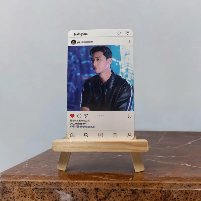 Photocards Insta PARK SEO JOON Série 1 - 15 Modèles Uniques