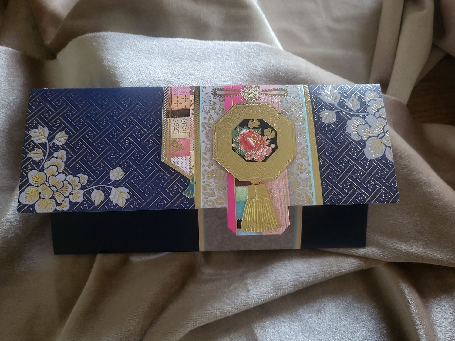 Enveloppes coréennes Hanbok traditionnelles- 2 modèles