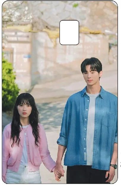 Sticker pour carte bancaire K-Drama Lovely Runner