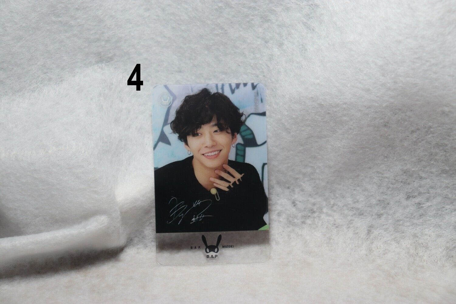 Cartes transparentes B.A.P – Photocards uniques et originales pour les BABYs