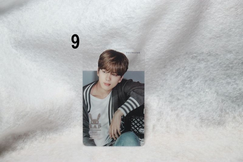 Cartes transparentes B.A.P – Photocards uniques et originales pour les BABYs