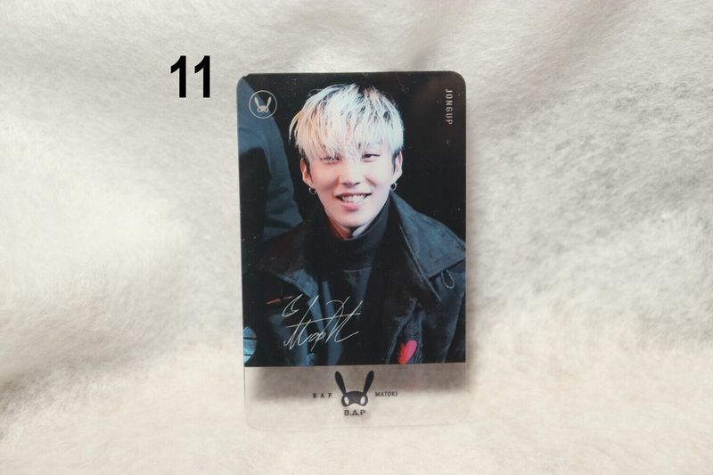 Cartes transparentes B.A.P – Photocards uniques et originales pour les BABYs