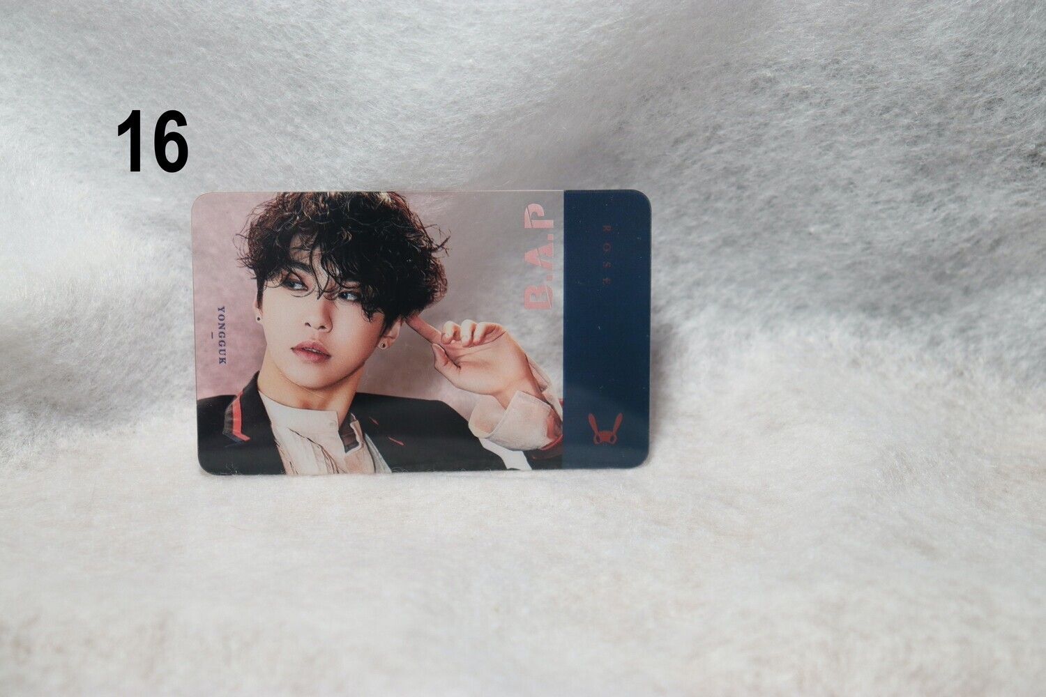 Cartes transparentes B.A.P – Photocards uniques et originales pour les BABYs