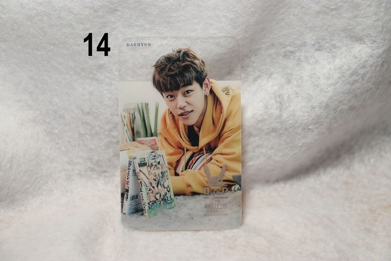 Cartes transparentes B.A.P – Photocards uniques et originales pour les BABYs
