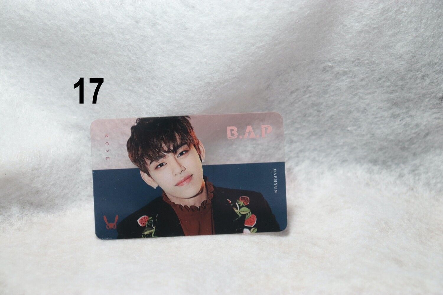 Cartes transparentes B.A.P – Photocards uniques et originales pour les BABYs