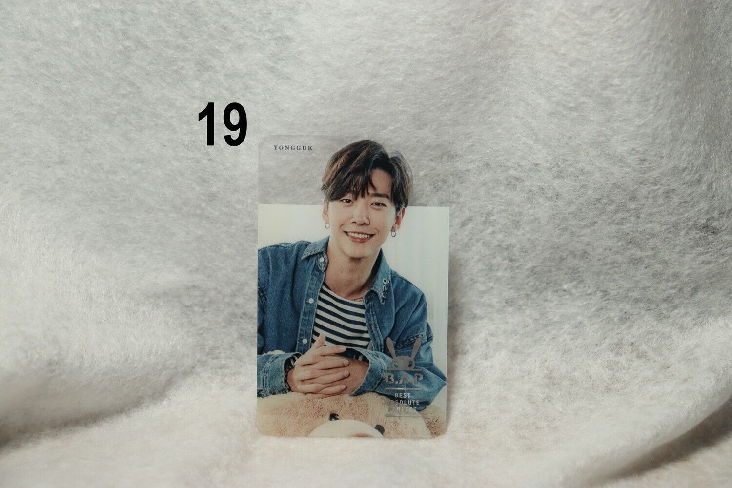 Cartes transparentes B.A.P – Photocards uniques et originales pour les BABYs