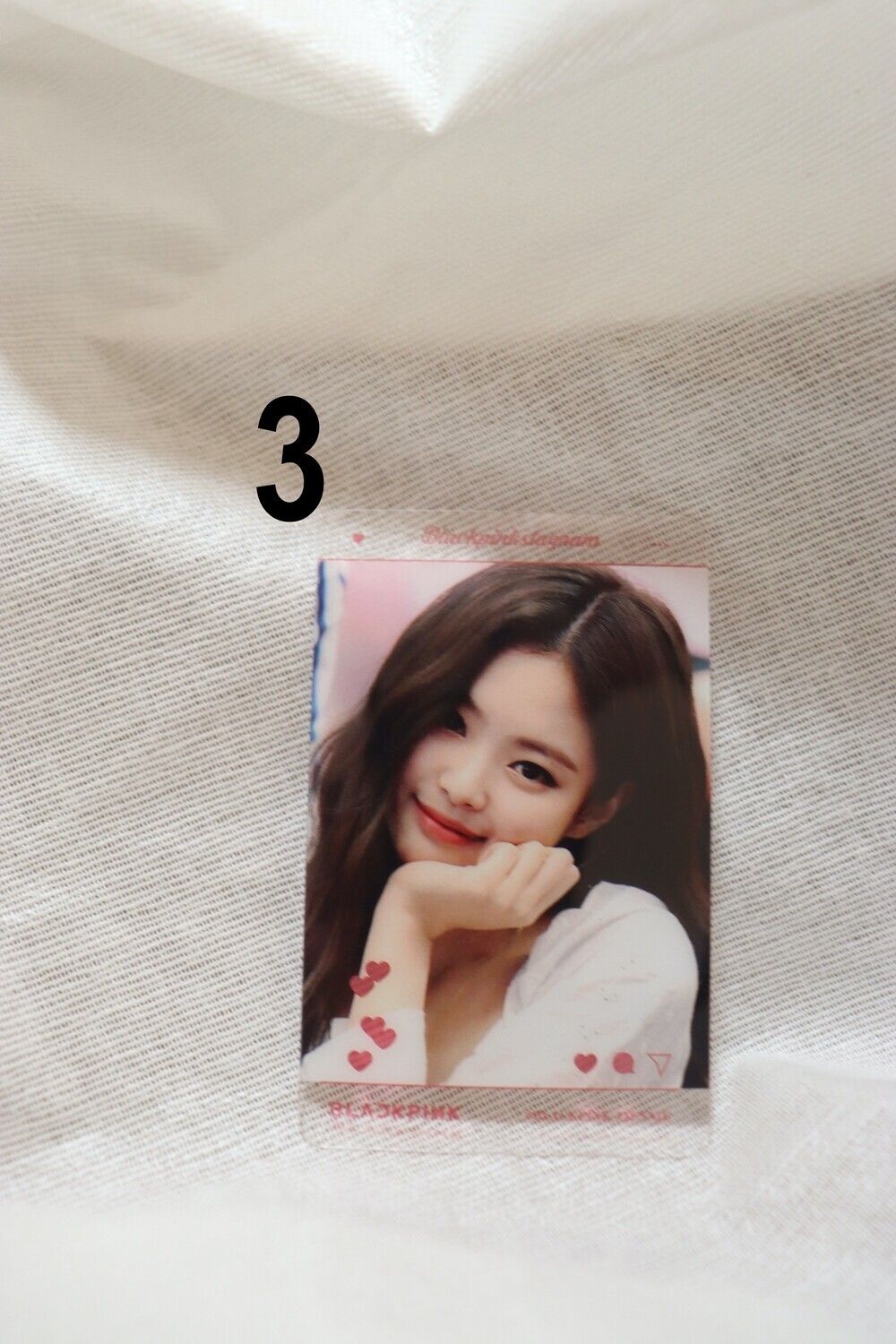 Photocards transparentes BLACKPINK – Collection unique pour les fans de K-Pop