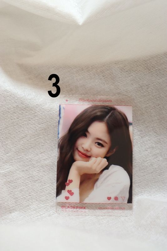 Photocards transparentes BLACKPINK – Collection unique pour les fans de K-Pop