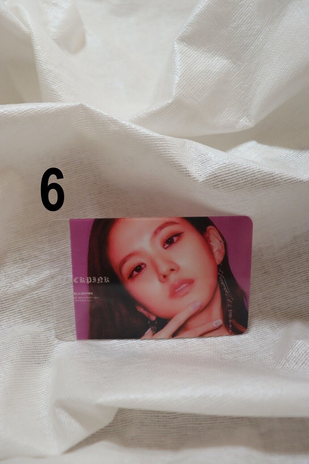 Photocards transparentes BLACKPINK – Collection unique pour les fans de K-Pop