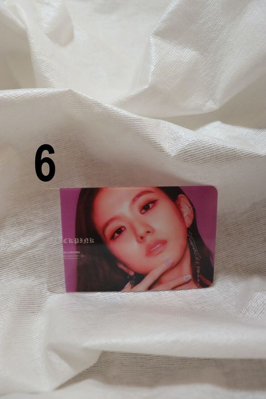 Photocards transparentes BLACKPINK – Collection unique pour les fans de K-Pop