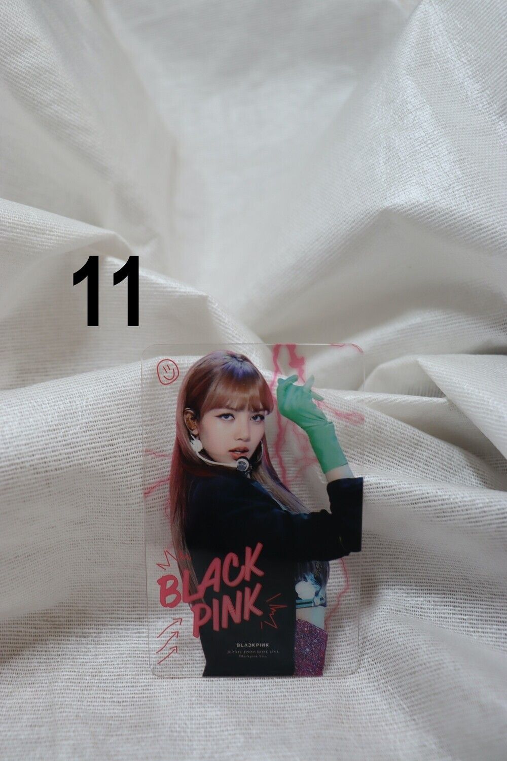 Photocards transparentes BLACKPINK – Collection unique pour les fans de K-Pop