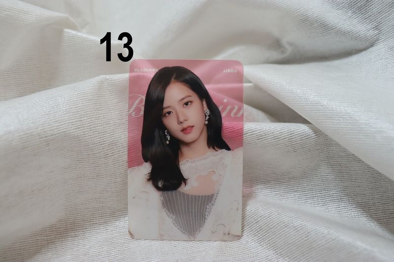 Photocards transparentes BLACKPINK – Collection unique pour les fans de K-Pop