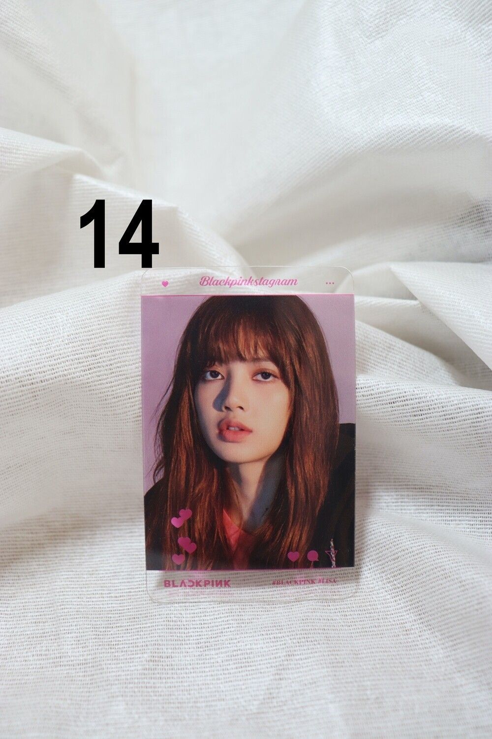 Photocards transparentes BLACKPINK – Collection unique pour les fans de K-Pop