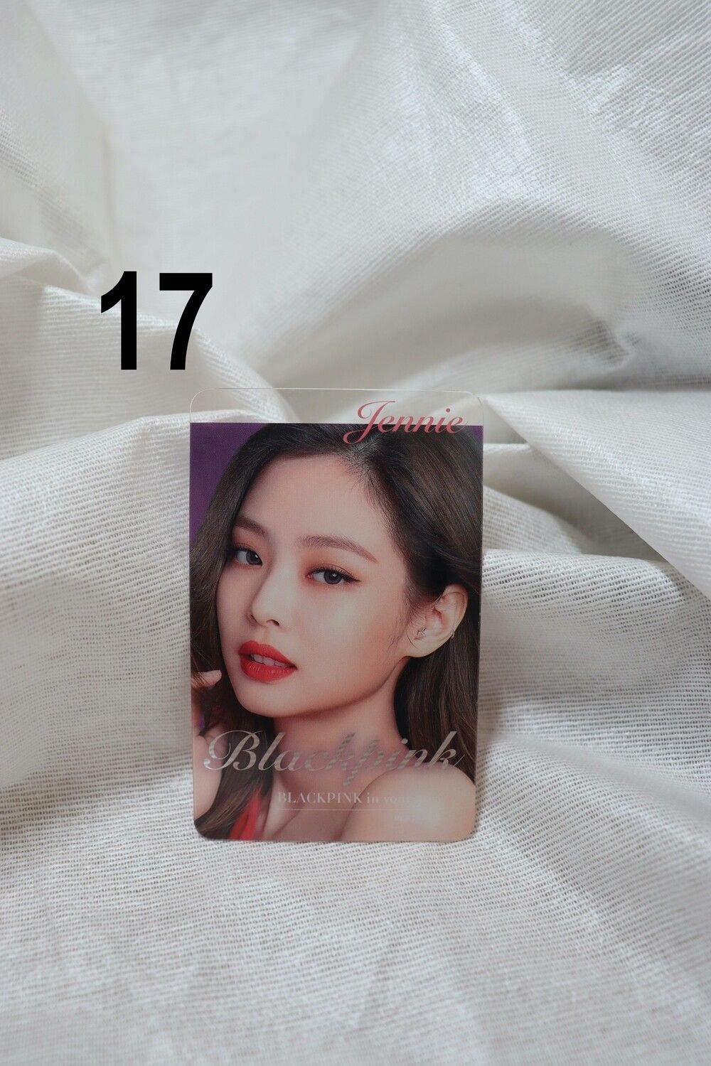 Photocards transparentes BLACKPINK – Collection unique pour les fans de K-Pop