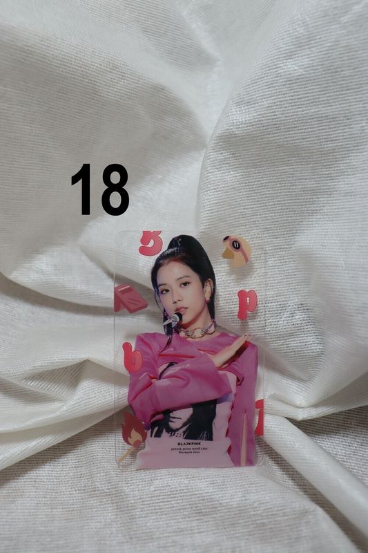 Photocards transparentes BLACKPINK – Collection unique pour les fans de K-Pop