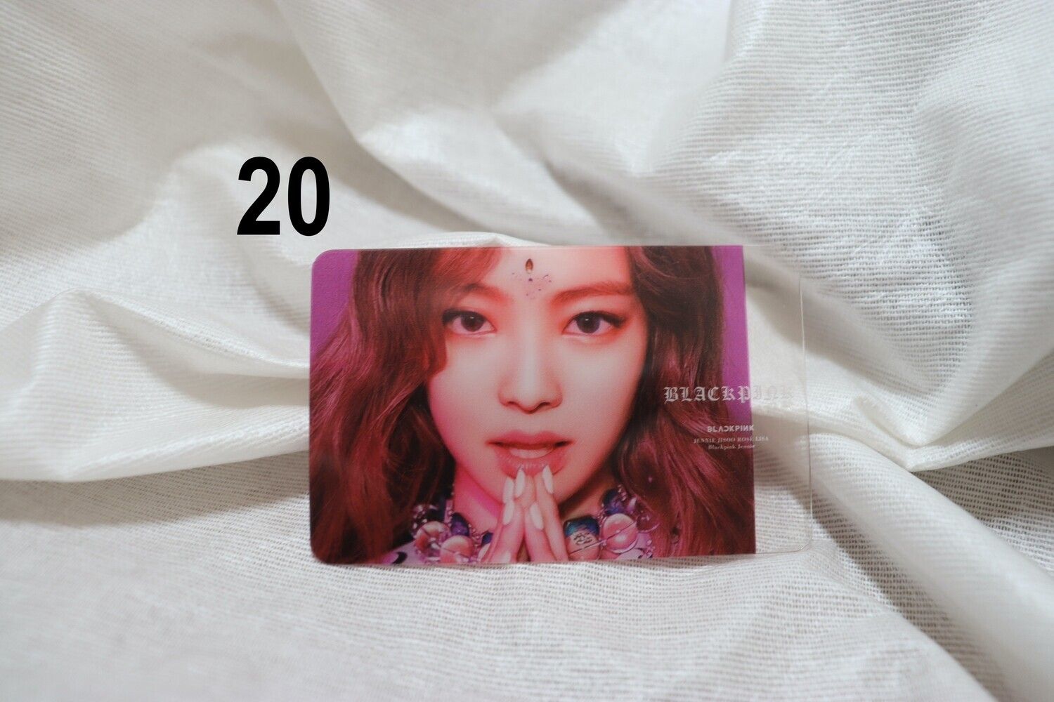 Photocards transparentes BLACKPINK – Collection unique pour les fans de K-Pop