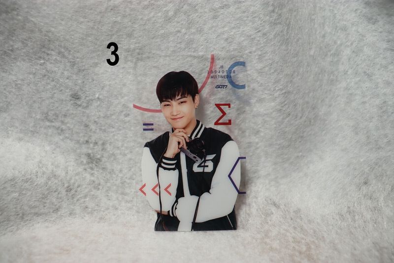 Photocards transparentes GOT7 – Collection unique pour les fans de K-pop