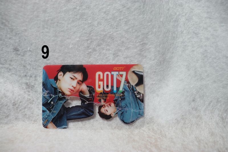 Photocards transparentes GOT7 – Collection unique pour les fans de K-pop