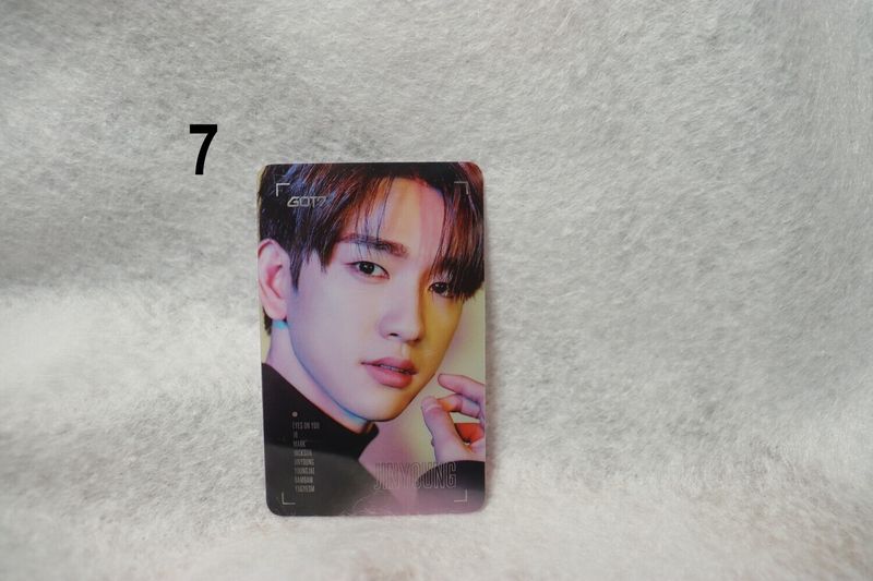 Photocards transparentes GOT7 – Collection unique pour les fans de K-pop
