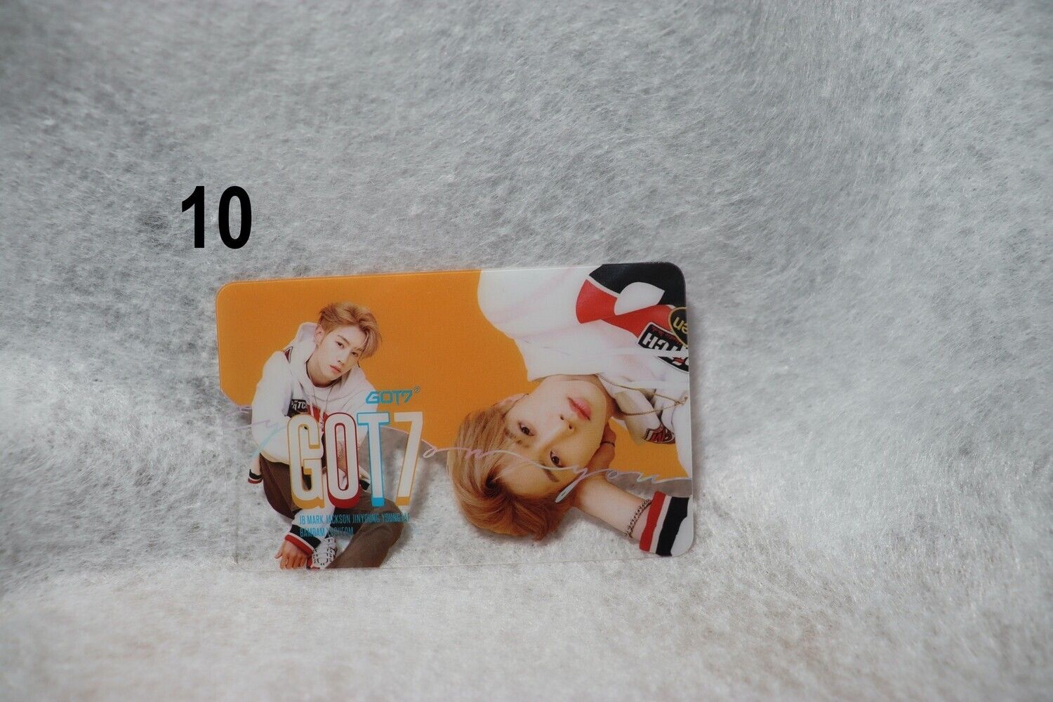 Photocards transparentes GOT7 – Collection unique pour les fans de K-pop